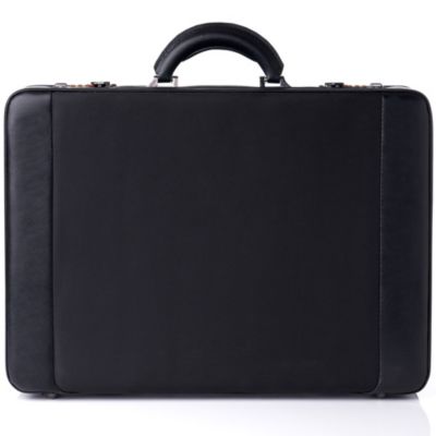 Mens Briefcase Hard Side Business Case Expandable Attache Case For Men Dual Combination Locks Multiple Organizers Manufacturer s Warranty