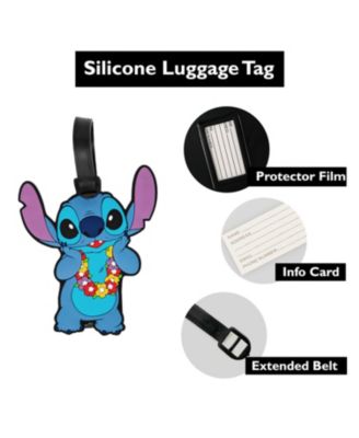 Lilo & Stitch Luggage Tags Gifts Stitch PVC Travel Tags Gifts - Set of 4
