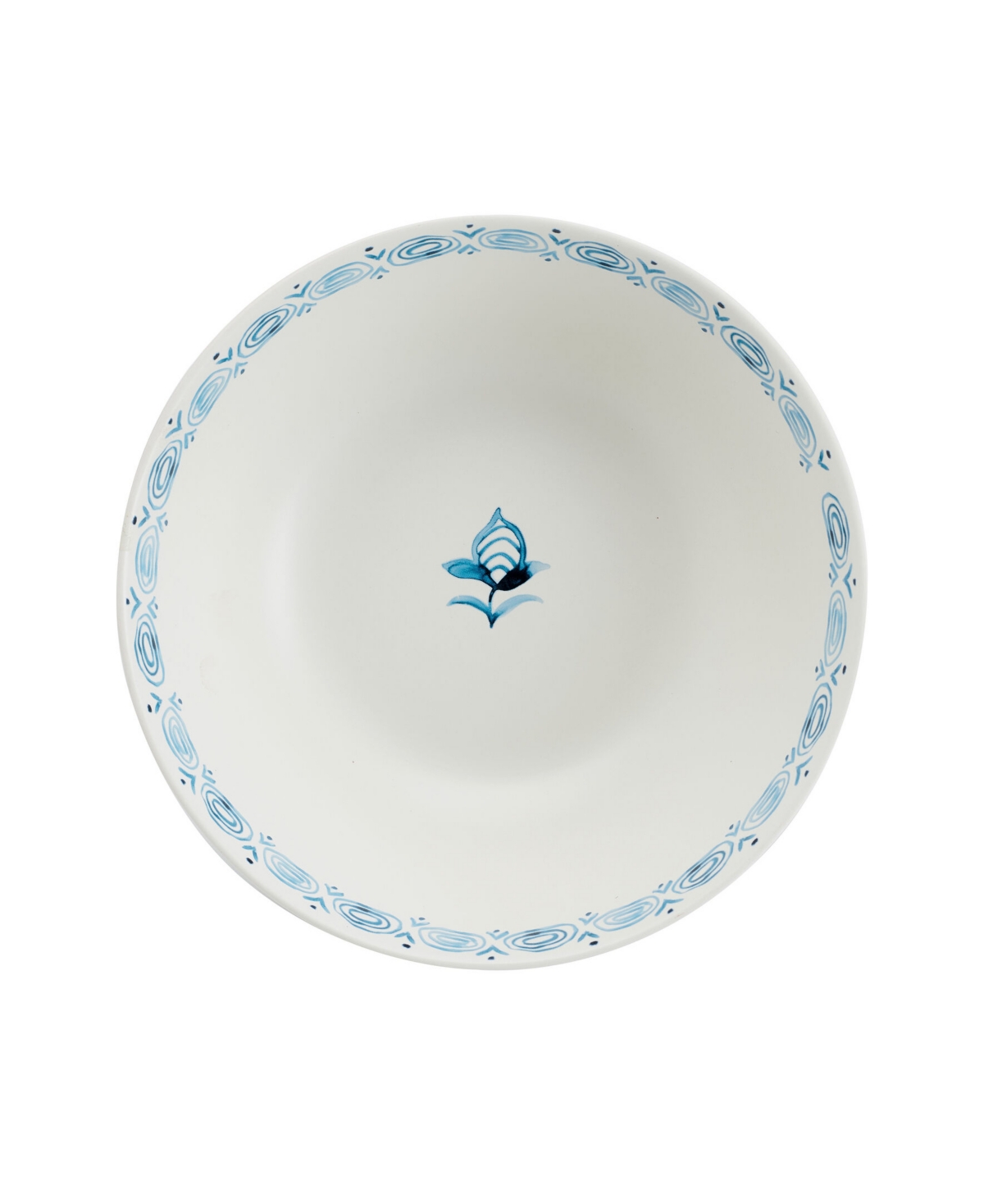 Fitz And Floyd Sicily Serve Bowls Plus Salt And Pepper Set In Green