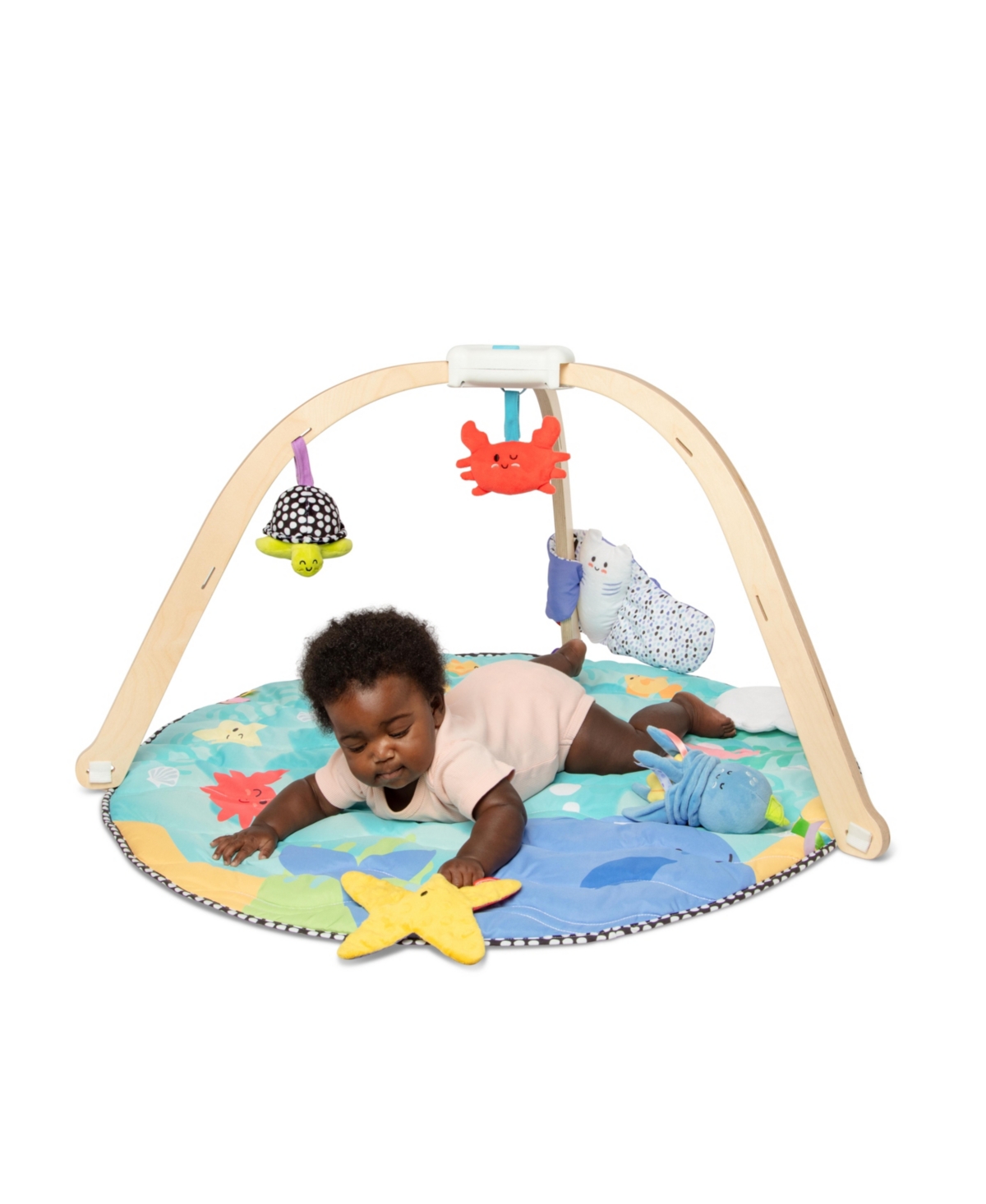 Melissa & Doug Ocean Easy-fold Play Gym In Multi-color