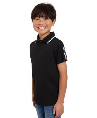 Big Boys Short Sleeve Taping Polo Shirt
