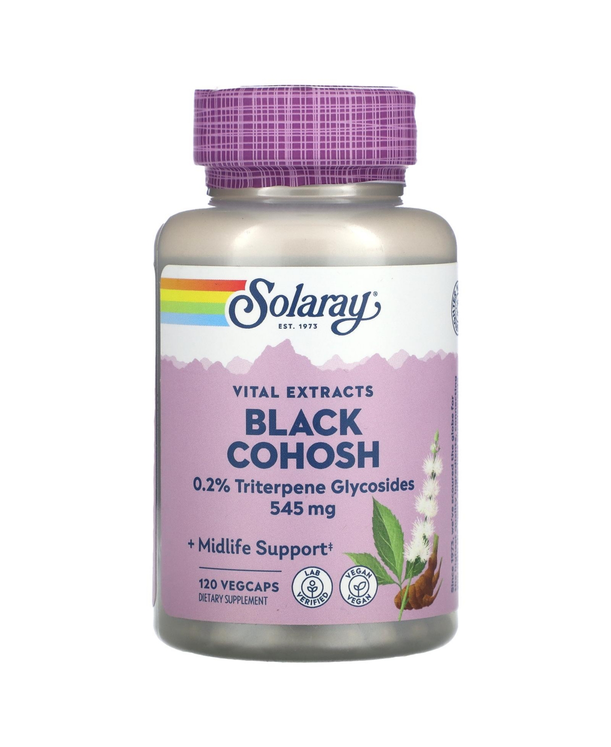 Vital Extracts Black Cohosh 545 mg - 120 Veggie Caps