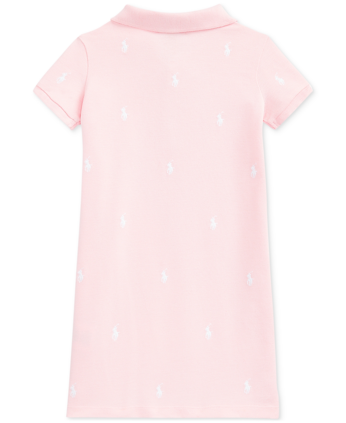 Polo Ralph Lauren Toddler & Little Girls Polo Pony Cotton Mesh Polo Dress