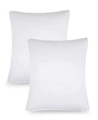 Down Alternative Medium Firm Back Neck Support 2-Pack Pillows, King