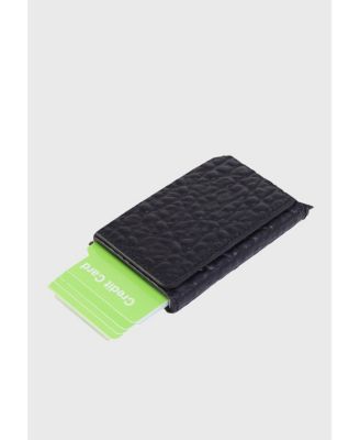 Men's Genuine Leather Elephant Pattern Card Holder