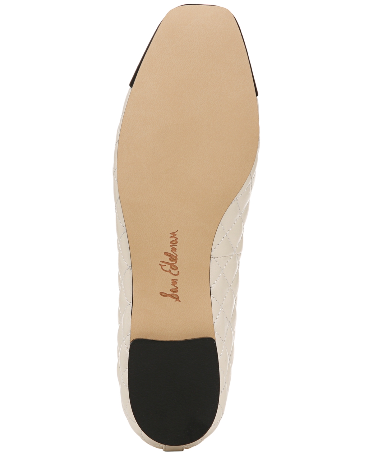 Shop Sam Edelman Women's Marilyn Cap-toe Ballet Flats In Spiced Camel Boucle,black