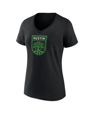 Women's Austin FC Logo V-Neck T-Shirt