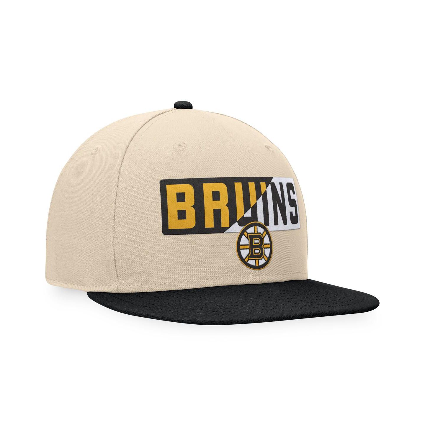 Мужская кепка Fanatics / Boston Bruins Goalaso Snapback Hat — фото 2