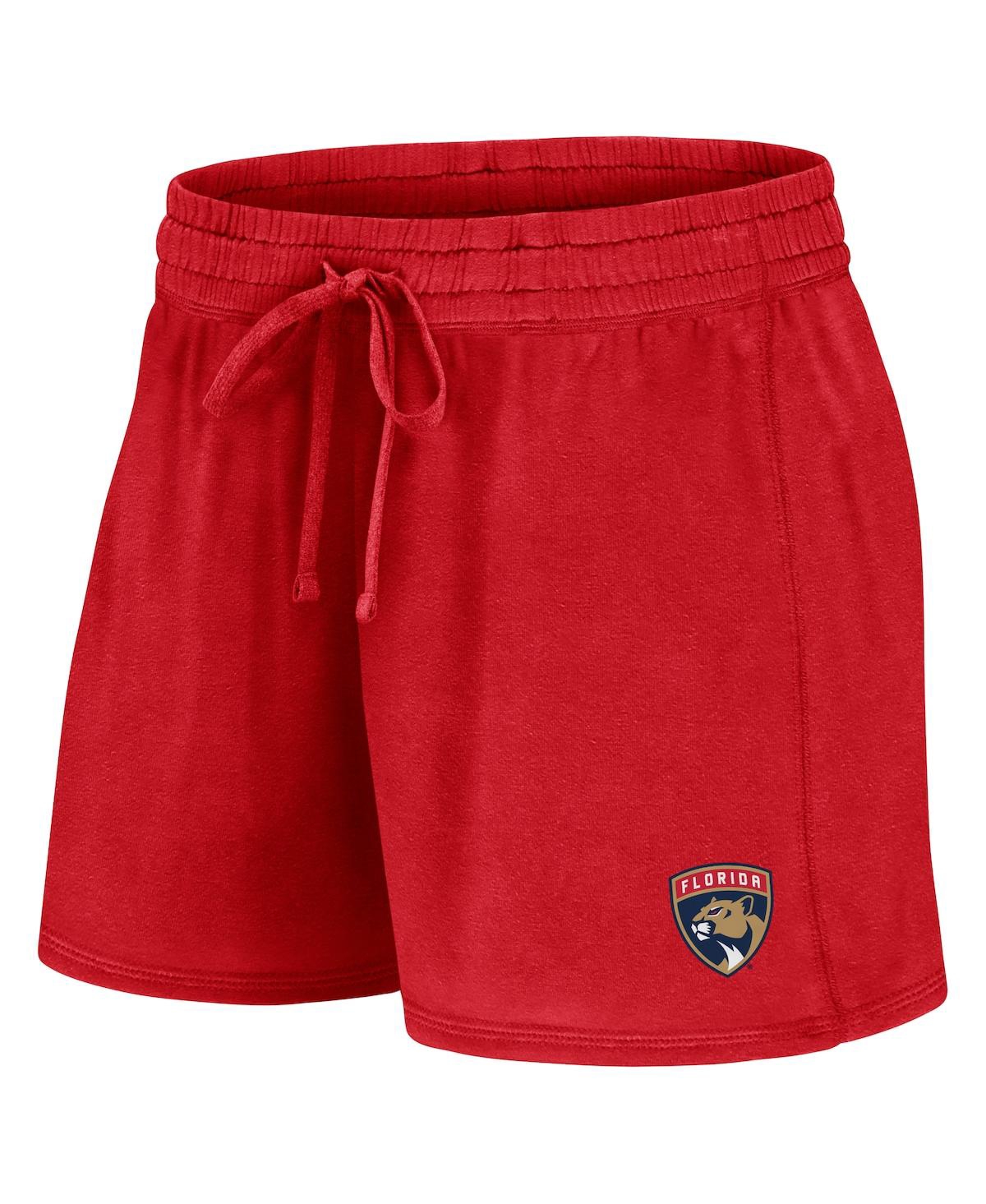 Fanatics Women's Florida Panthers Start To Finish Combo Pack T-shirt Shorts In Navy