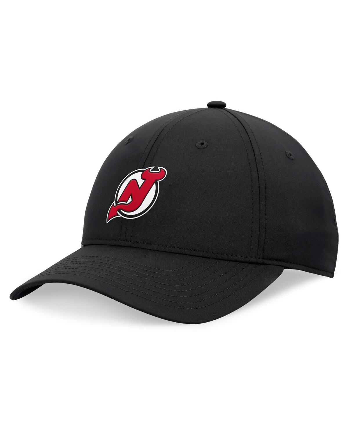 Men's New Jersey Devils Front Office Ripstop Adjustable Hat - Black