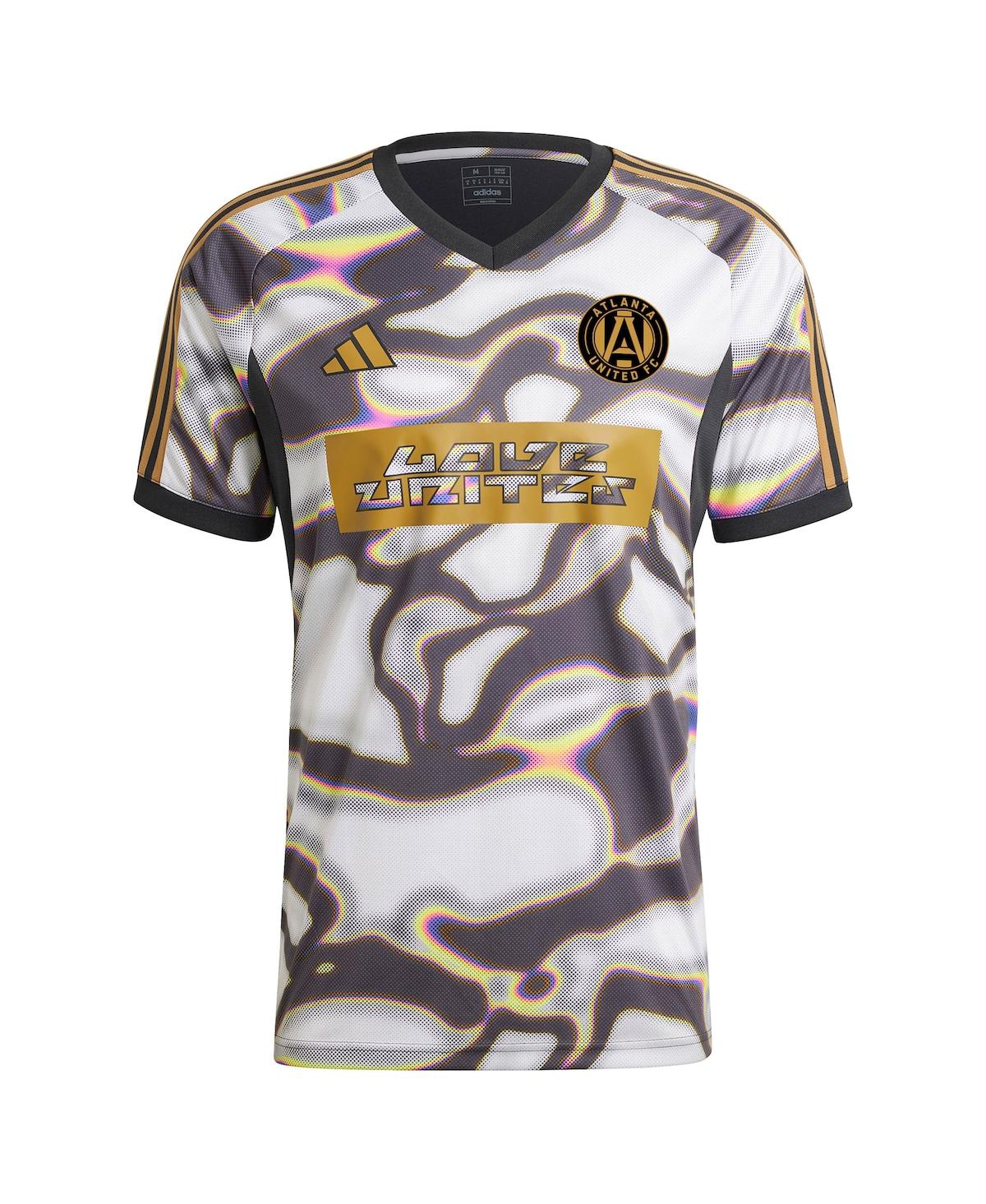 Adidas Men'sAtlanta United Fc 2024 Pride Pre-Match Jersey - Black