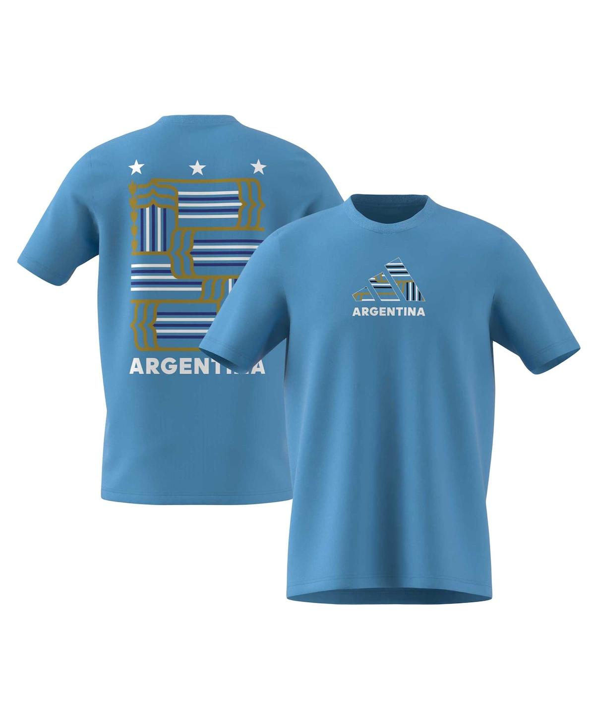 Adidas Originals Men's Blue Argentina National Team Fan T-shirt