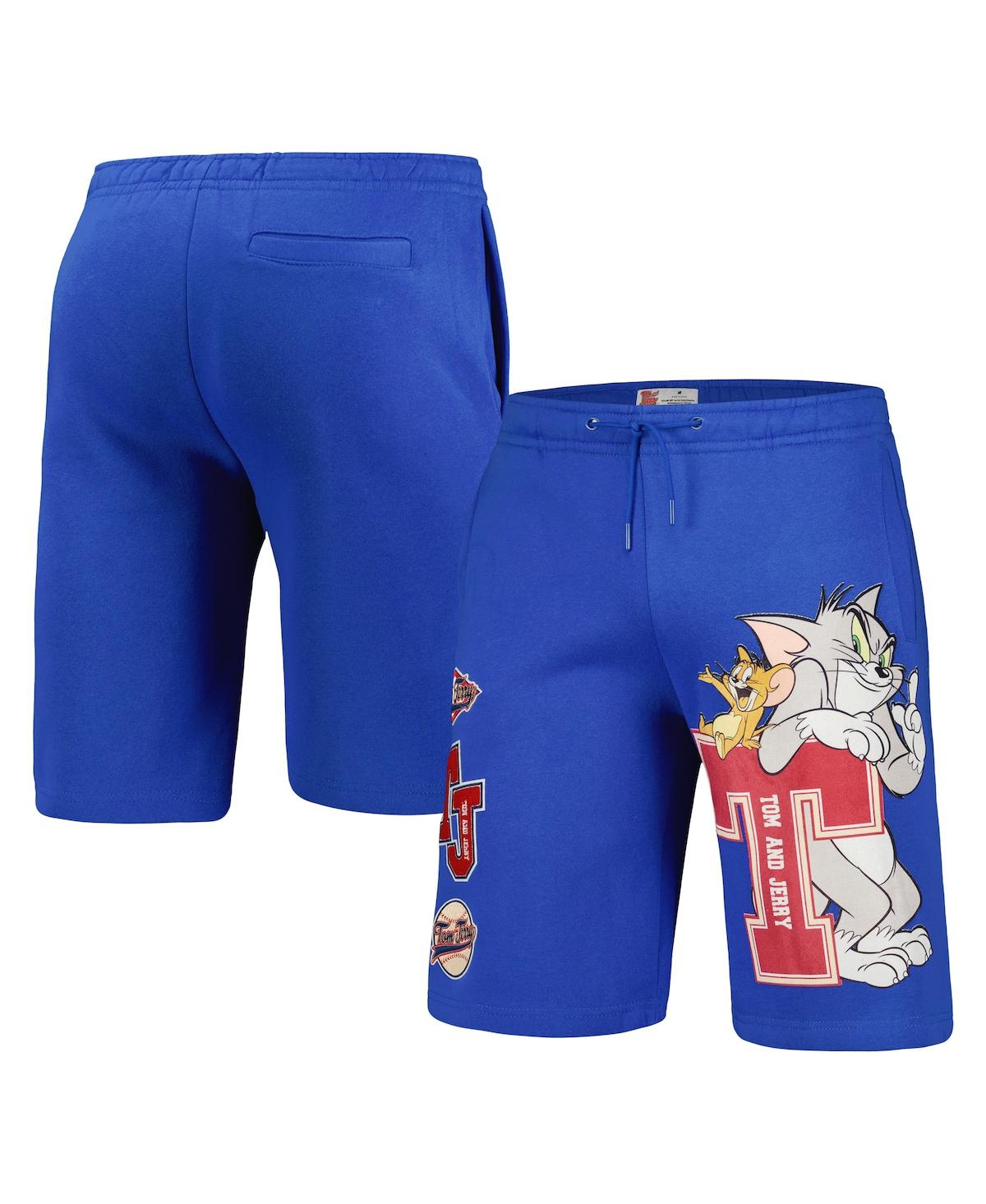 Men's Royal Tom and Jerry University Shorts - Royal
