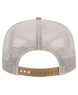 Men's Tan Las Vegas Raiders Meet Me 9FIFTY Snapback Hat