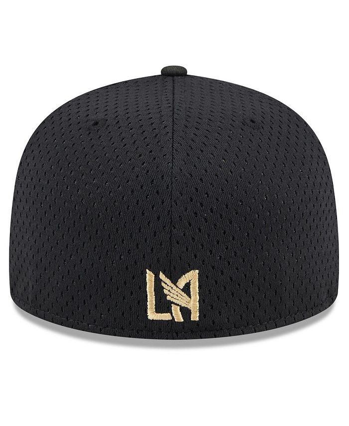 New Era Men's Black LAFC Throwback Mesh 59FIFTY Fitted Hat - Macy's
