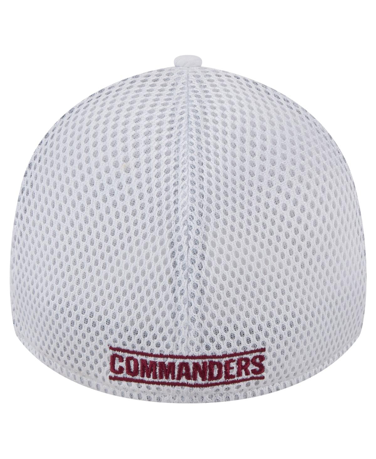 New Era Men'sWashington Commanders Breakers 39THIRTY Flex Hat - White