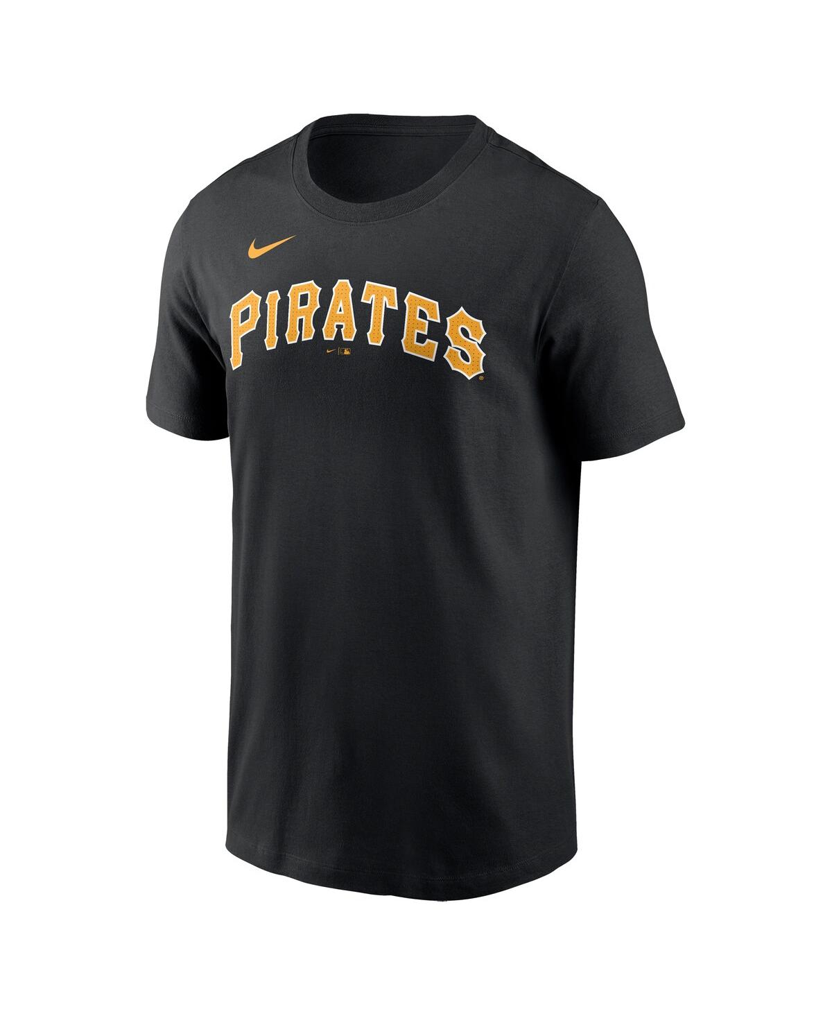 Nike Men's Paul Skenes Pittsburgh Pirates Fuse Name Number T-shirt In Black