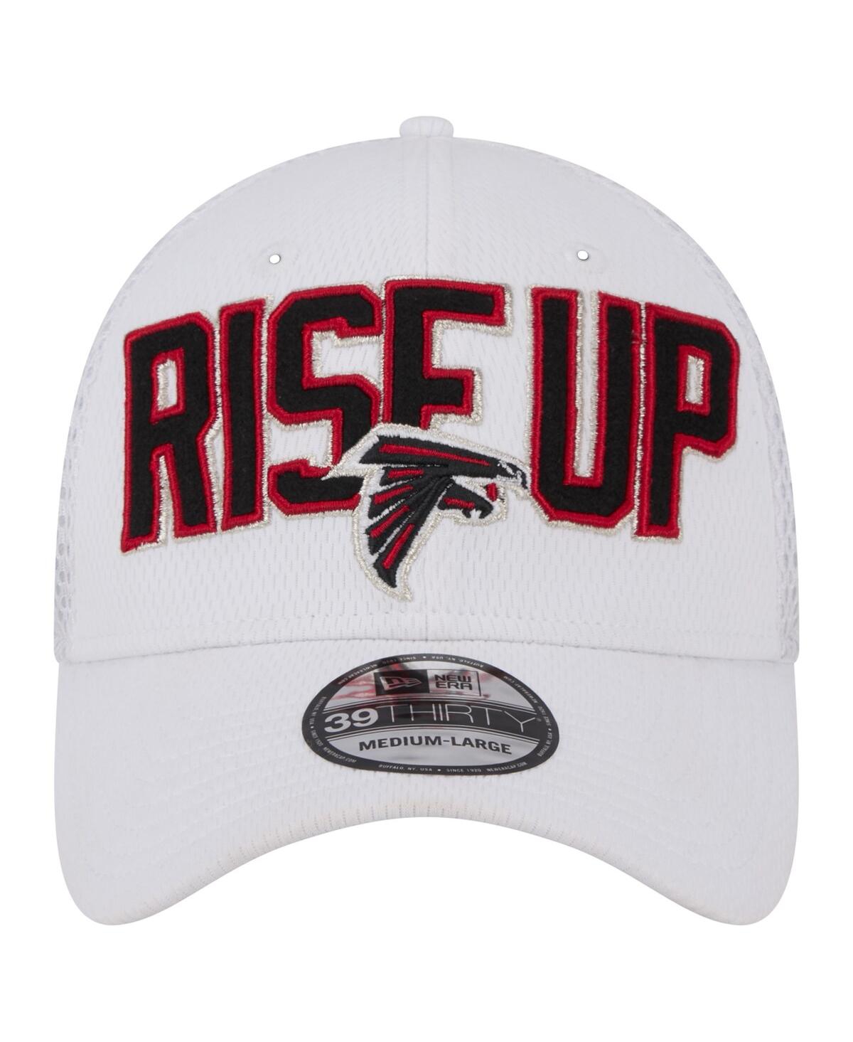 New Era Men'sAtlanta Falcons Breakers 39THIRTY Flex Hat - White
