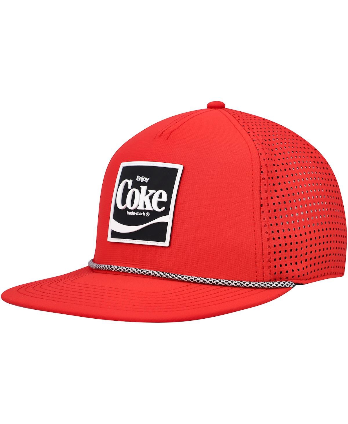 Men's Red Coca-Cola Buxton Pro Adjustable Hat - Red