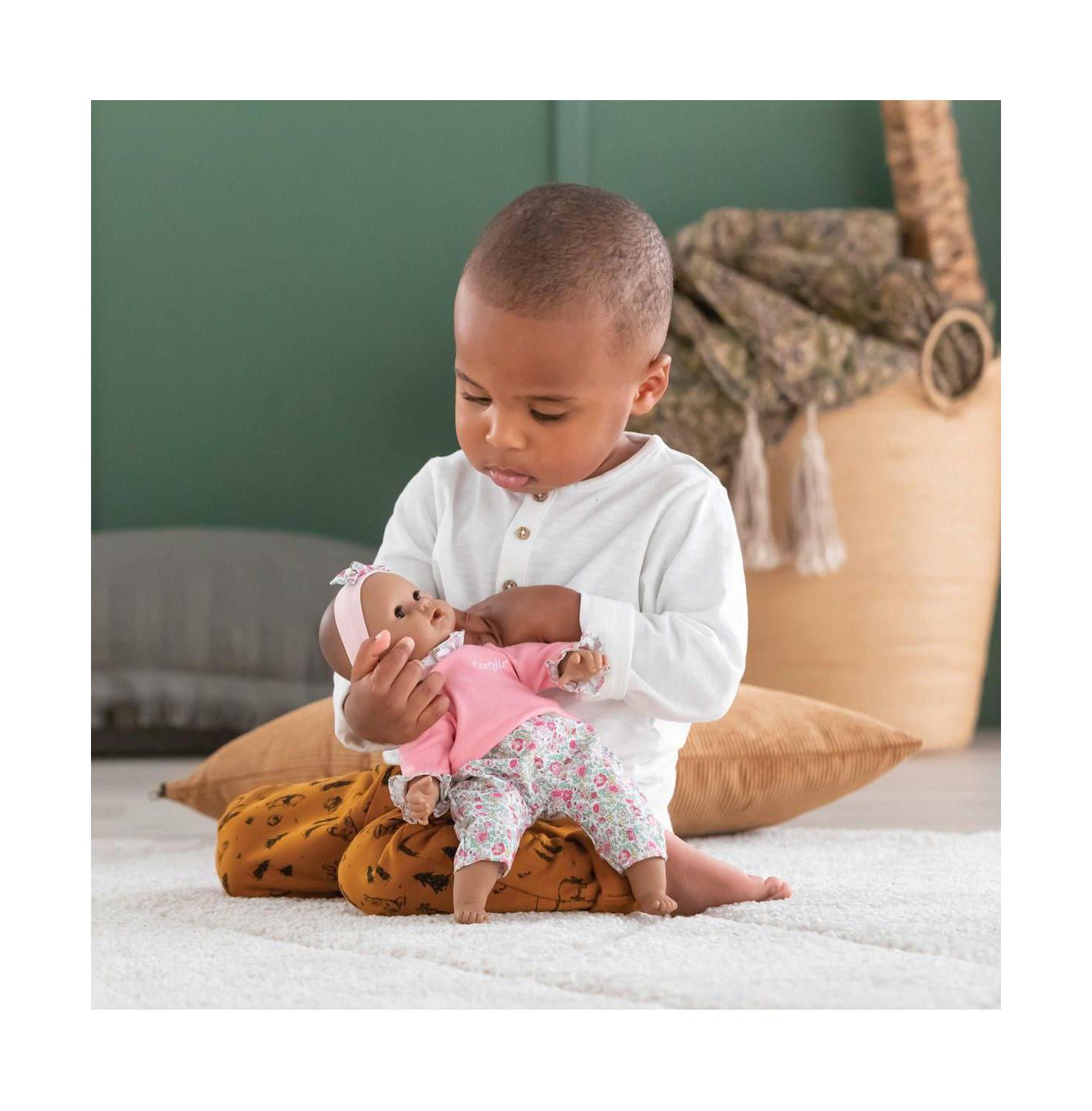 Детская кукла Corolle Maria 12" Soft Poseable Baby Doll with Open/Close Eyes and Vanilla Scent, Ages 18 months+ — фото 3