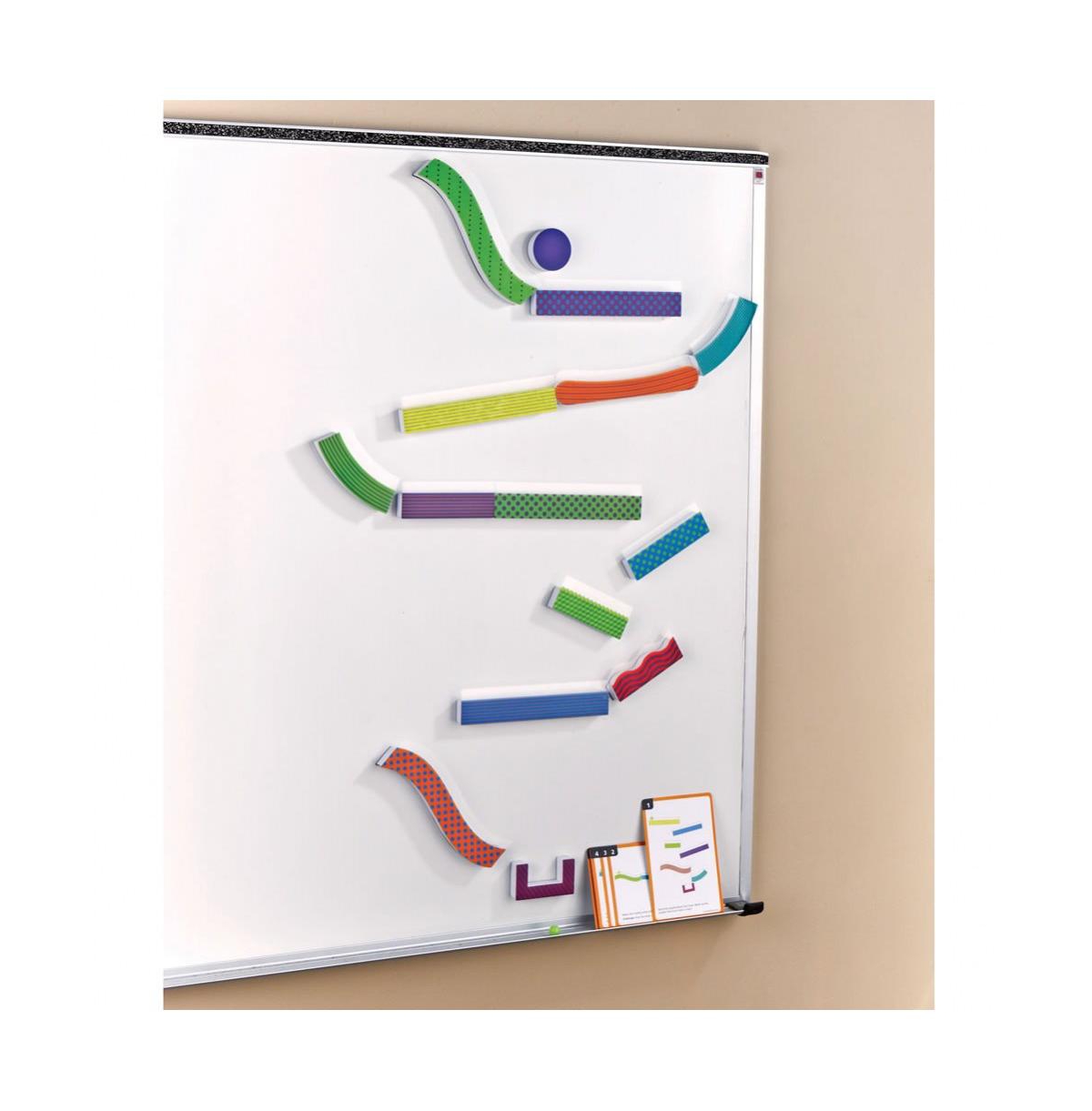 Learning Resources Tumble Trax Magnetic Marble Run Stem Toy - 28 pcs.