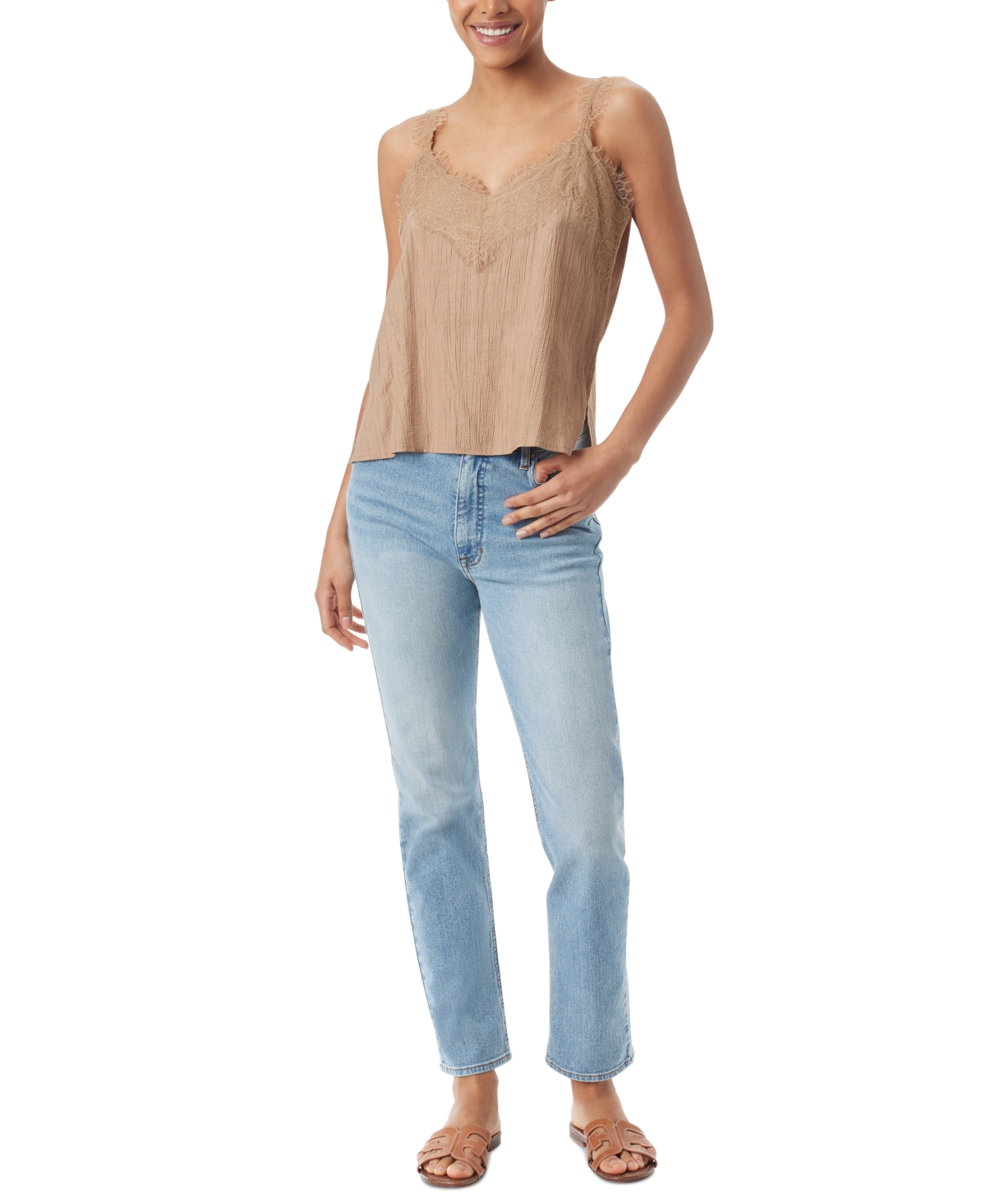 Sam Edelman Women's Palmer Lace-Trim Camisole