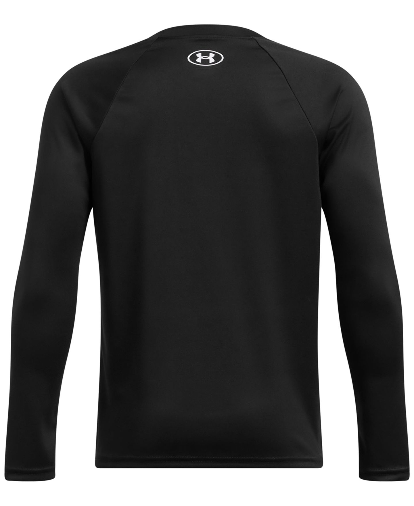 Футболка Under Armour Hybrid Printed Fill Long-Sleeve T-shirt для мальчиков, цвет: Чёрный — фото 2