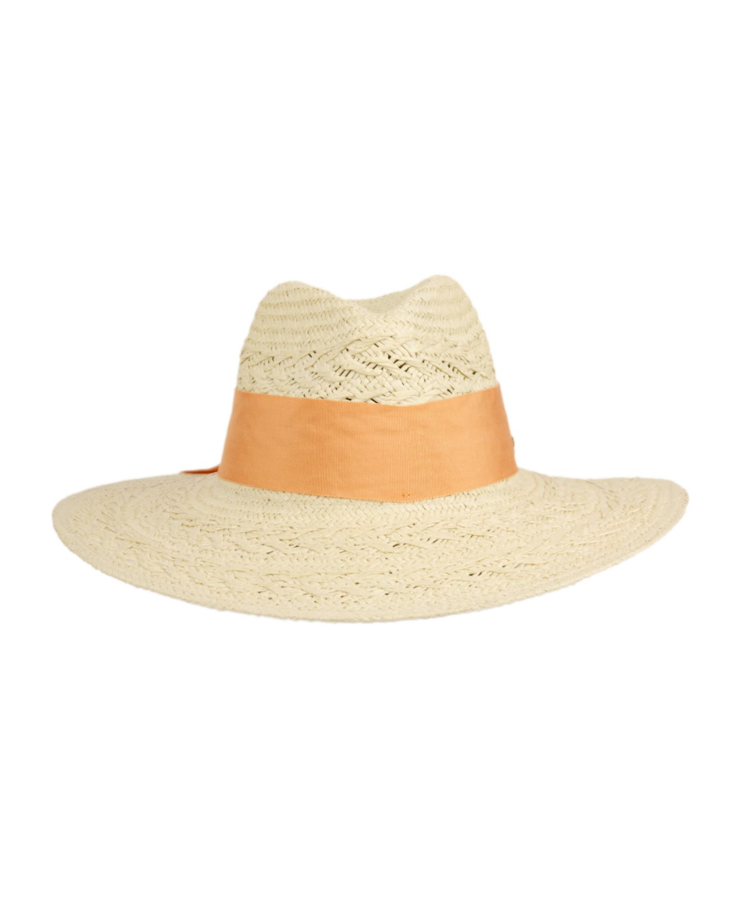 Женский головной убор Angela & William Straw Wide Brim Panama Fedora Sun Hat, цвет: Натуральный — фото 2