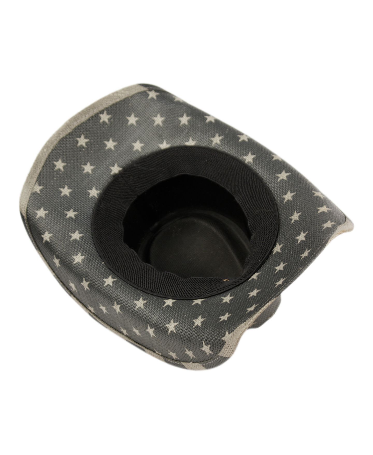 Женский головной убор Epoch Hats Company Angela & William Black American Flag Cowboy Hat with Star Studs, цвет: Чёрный — фото 2
