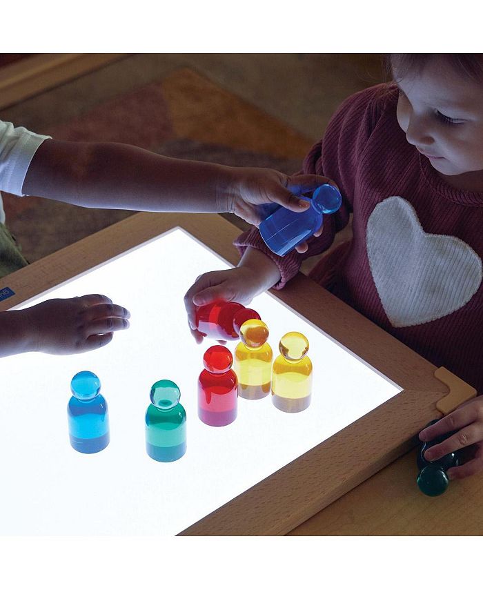 Kaplan Early Learning Light and Color People Set - 8 Pieces - Macy's
