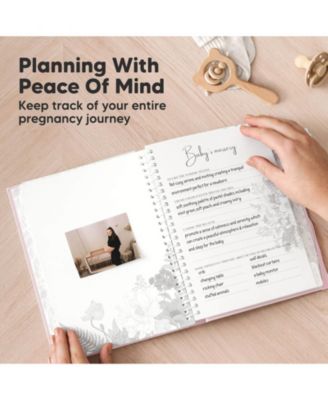 Pregnancy Journal, Pregnancy Announcements, 80 Pages Hard Cover Pregnancy Book For Mom To Be Gift