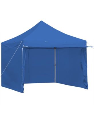 10 x 10 Feet Pop up Gazebo with 4 Height and Adjust Folding Awning