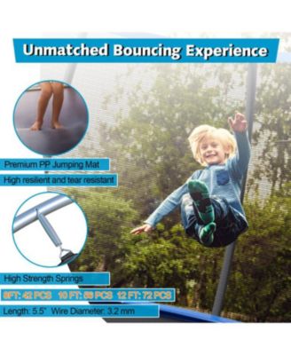 8 Feet ASTM Approved Recreational Trampoline with Ladder