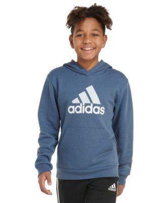 adidas - Big Boys Long-Sleeve Essential Pullover Hoodie