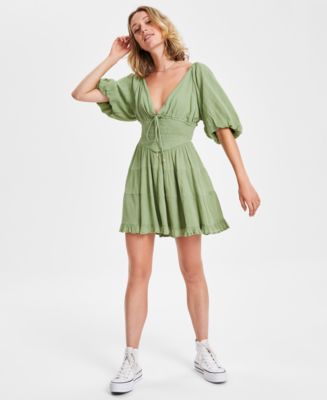knee length dresses for ladies FREE PEOPLE MOVEMENT HOT SHOT MINI DRESS