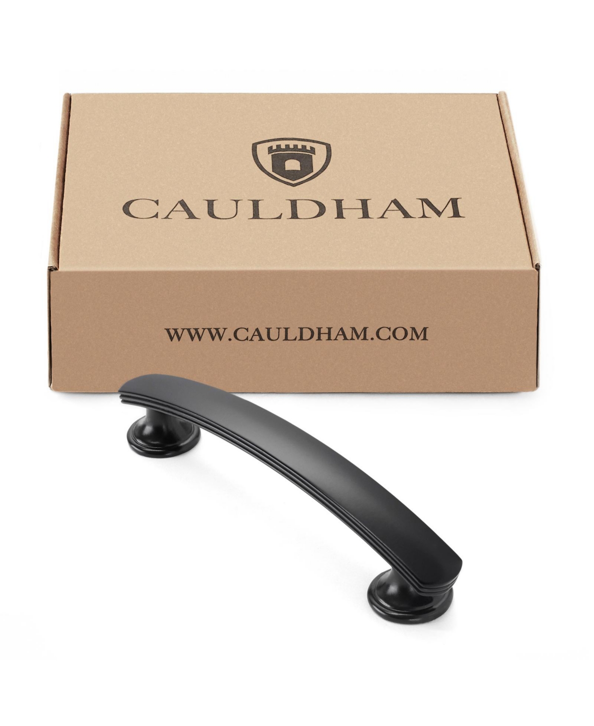 Cauldham Solid MatteArch Cabinet Pulls 3.75
