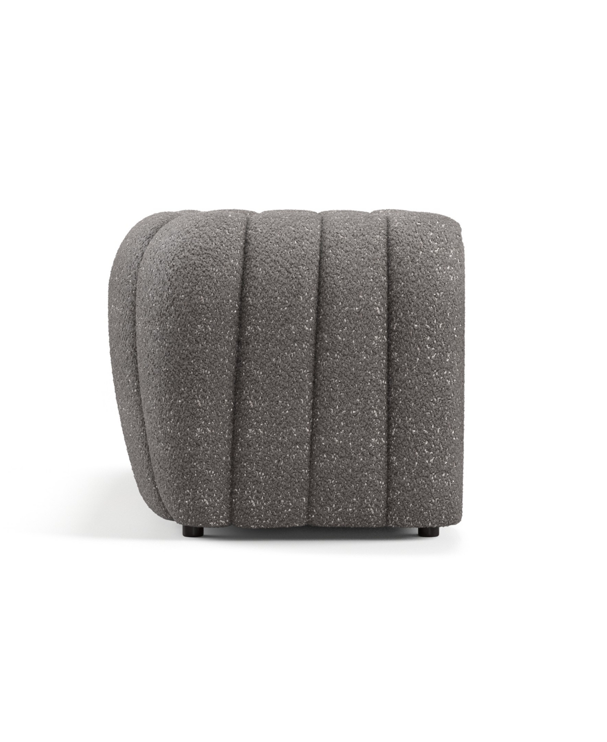 Lysander Boucle Fabric Boho Loveseat