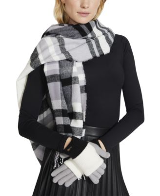 Women's Color-Blocked Long Cuff Magic Gloves