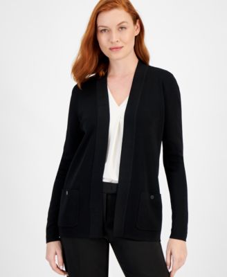 Anne Klein - Open-Front Cardigan