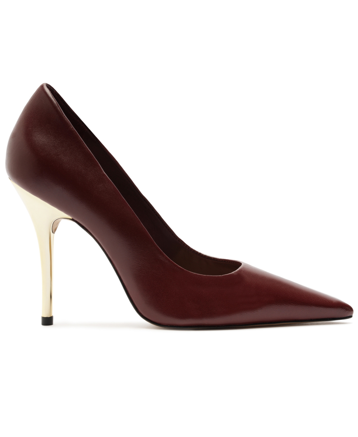Arezzo Emily High Womens Pointed Toe Stiletto Pumps In Black