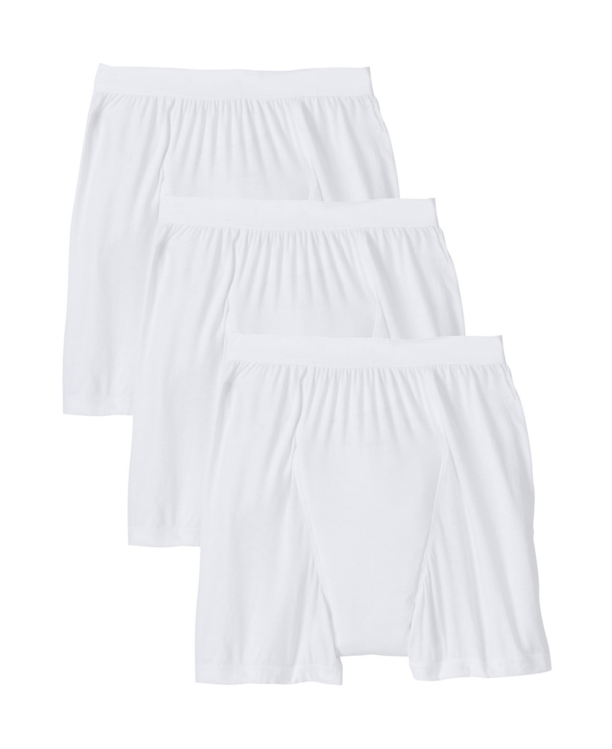 Big & Tall Leakproof Boxers 3-Pack - White