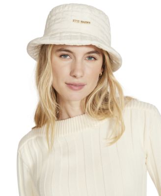 Steve Madden - Women's Michi Quilted Bucket Hat