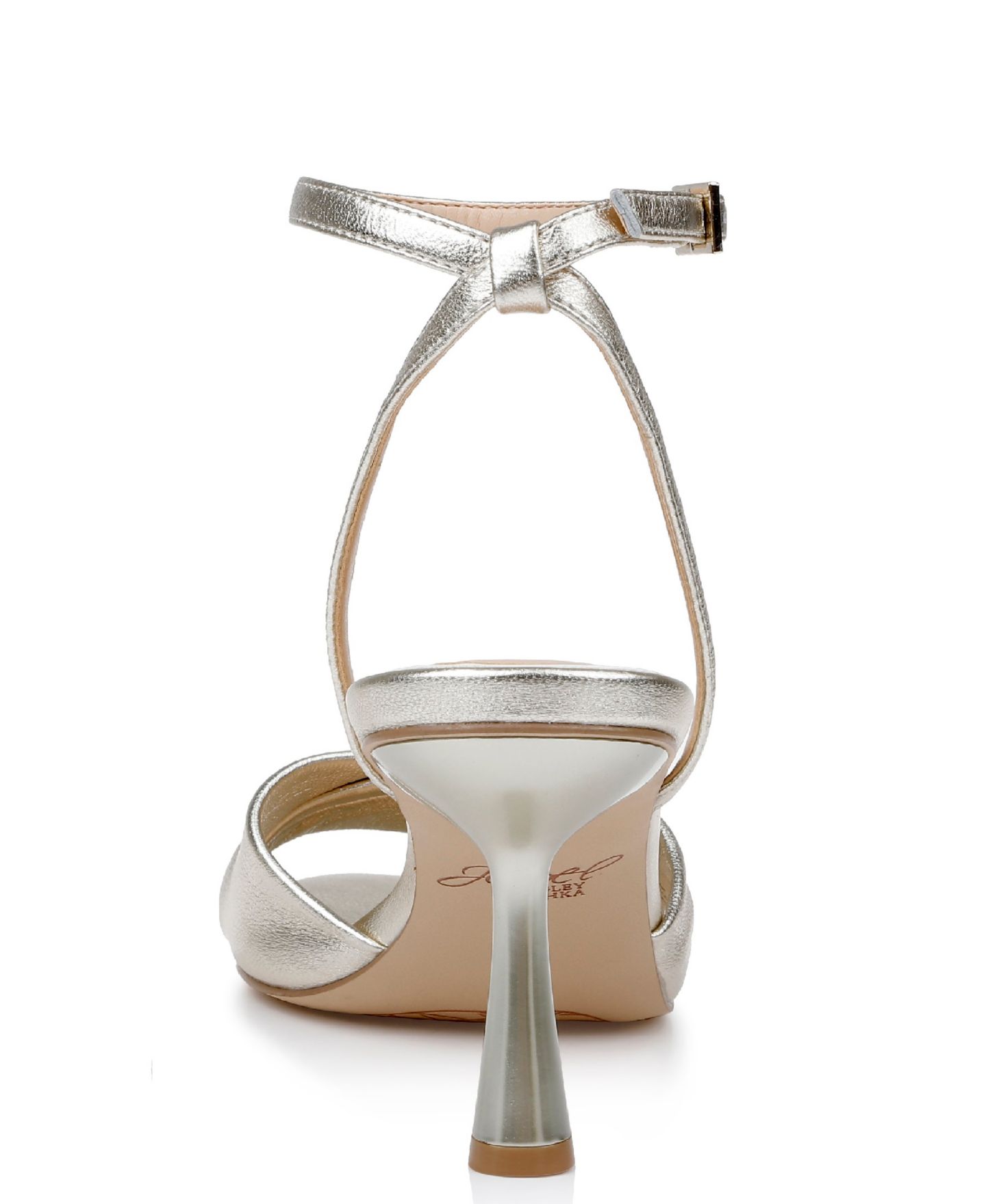 Женские сандалии Jewel Badgley Mischka Kaia Dress Evening Sandal, цвет: Золотой кожаный — фото 3