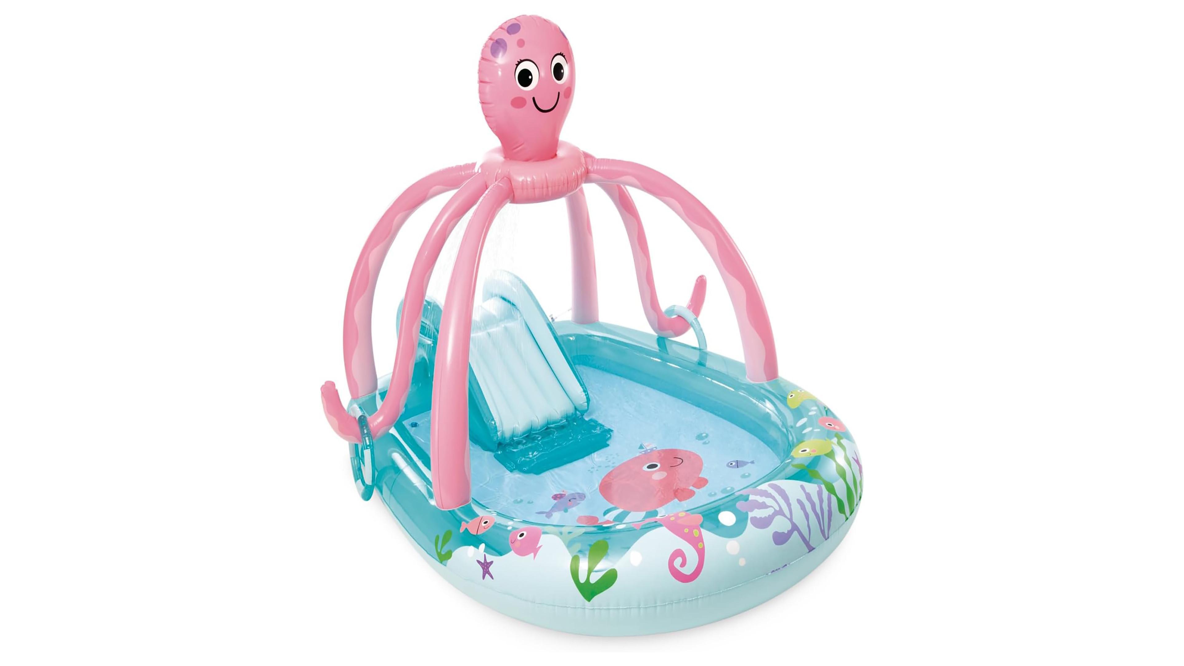Intex Friendly Octopus Inflatable Play Center Water Slide