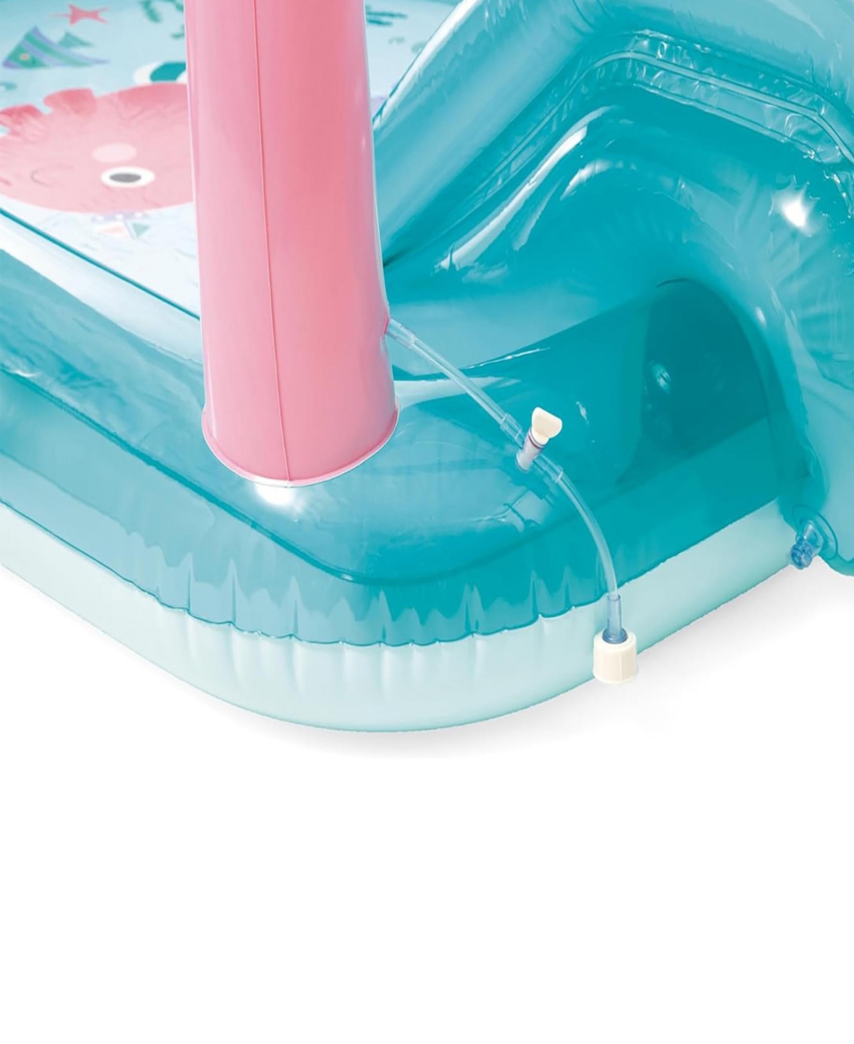 Intex Friendly Octopus Inflatable Play Center Water Slide In Multi