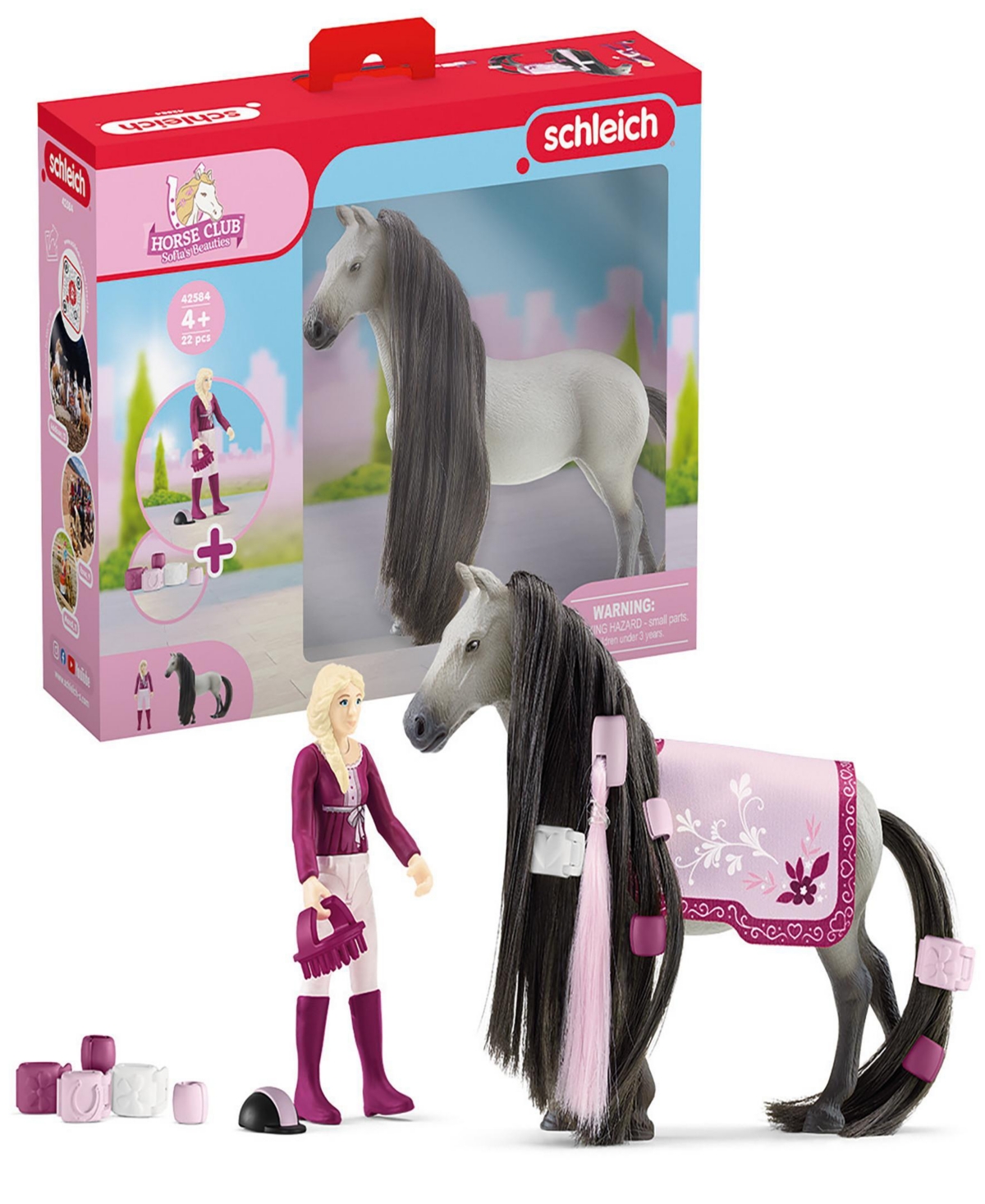 Schleich Sofia's Beauties Starter Set Sophia Dusty Playset In Multi