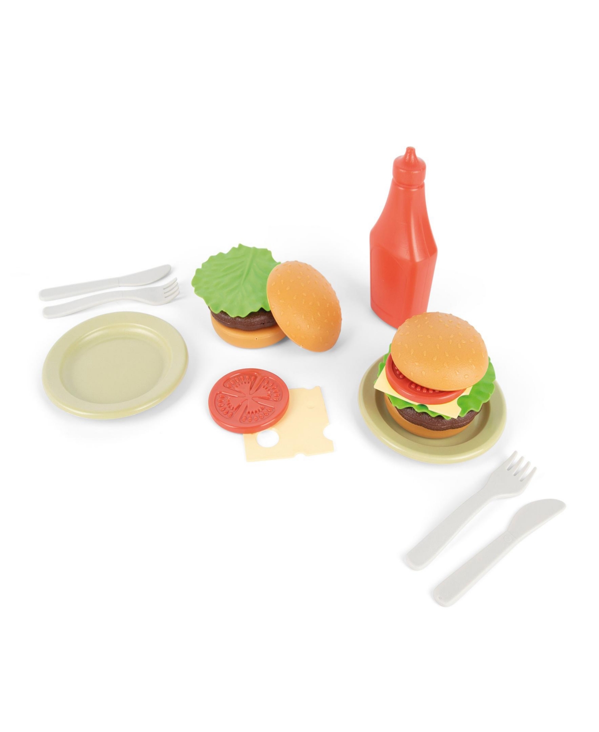 Dantoy Babies' Bio Burger Play Food Playset In Multi