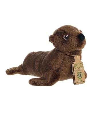 Aurora Small Eco Softies 8" California Sea Lion Eco Nation Eco-Friendly ...