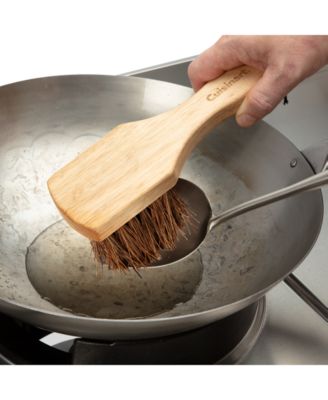 Outdoor Wok Cleaning Brush & Bottle Set