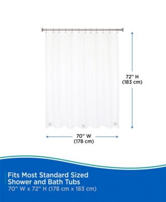Medium Weight Peva Shower Curtain Liner